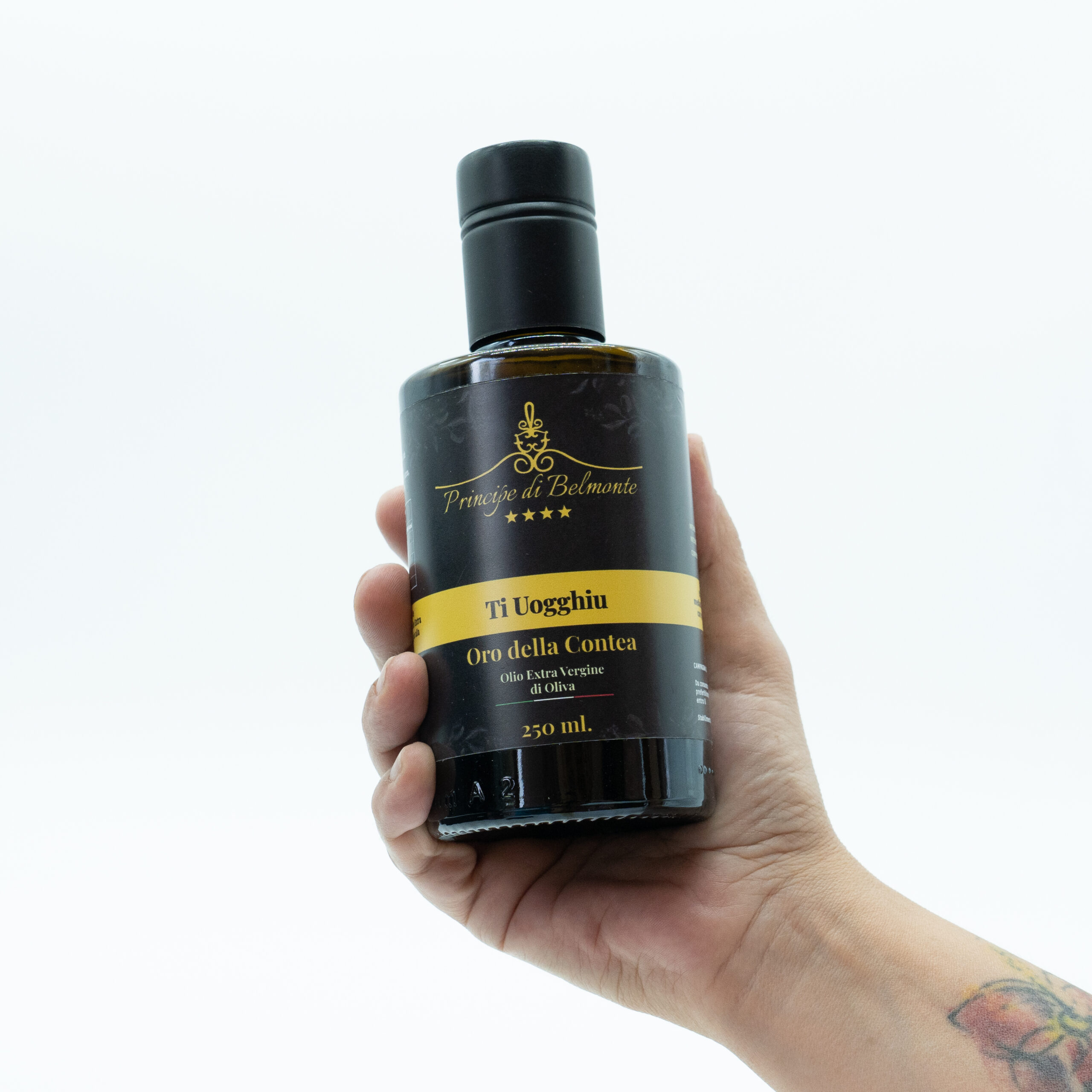 Oro della Contea Olio EVO 250 ml "TI UOGGHIU" - immagine 3