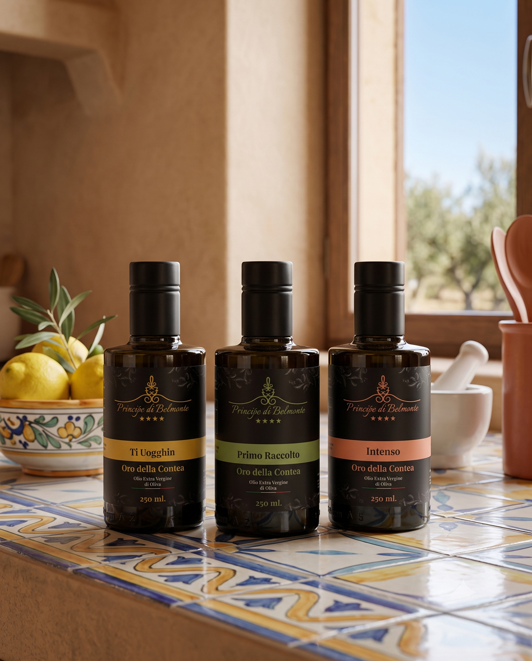 Oro della Contea Olio EVO 250 ml "INTENSO" - immagine 11
